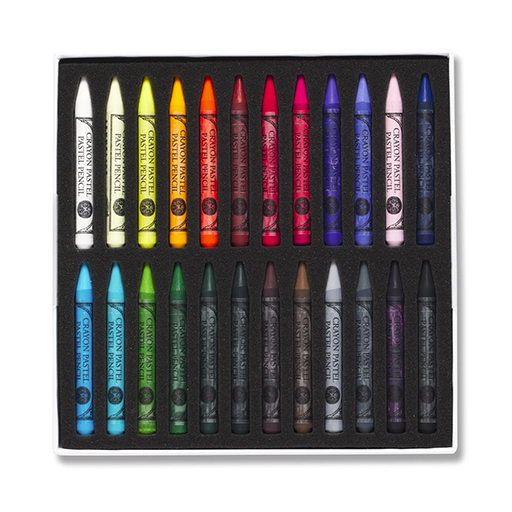 SENNELIER SET INTRODUTTIVO 24 MEZZE MATITE PASTELLO + 12 SPAZI VUOTI