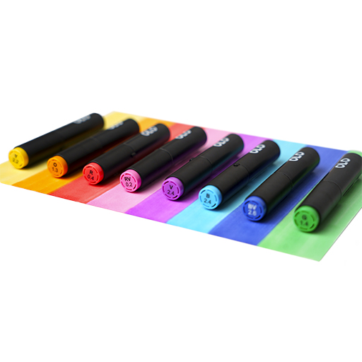 OLO BASIS SET 8 PERSONALISIERBARE MARKER