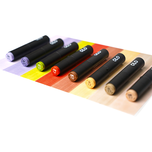 OLO ARCHITEKTUR SET 8 PERSONALISIERBARE MARKER