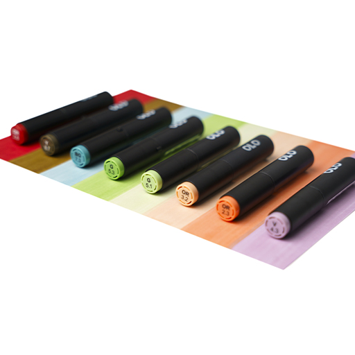 OLO SET URBAIN 8 MARQUEURS PERSONNALISABLES