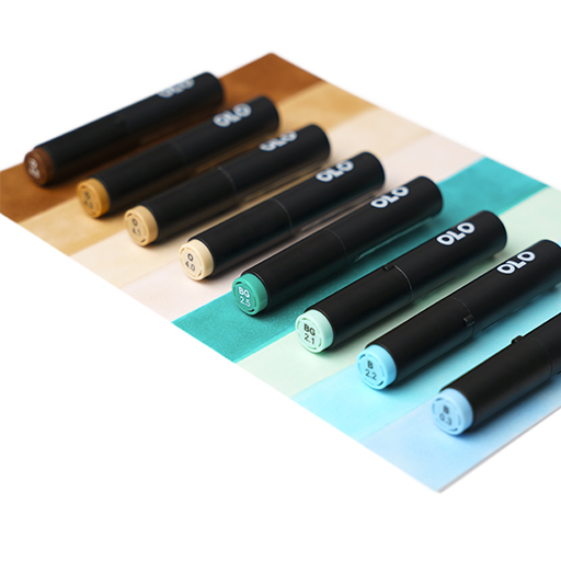 OLO SET CIEL ET MER 8 MARQUEURS PERSONNALISABLES