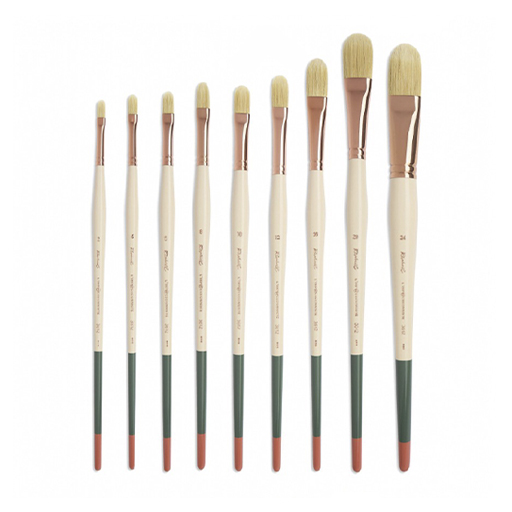 RAPHAËL L'IMPRESSIONNISTE FILBERT BRUSH SYNTHETIC FIBRE LONG HANDLE SERIES 3612