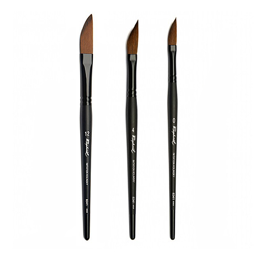 RAPHAEL STRADIVARIUS PINCEL ESPADA SINTÉTICO MARTA KOLINSKY MANGO CORTO SERIE 8341