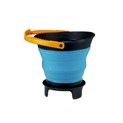 MIJELLO FOLDABLE BRUSH WASHER BUCKET + BASE