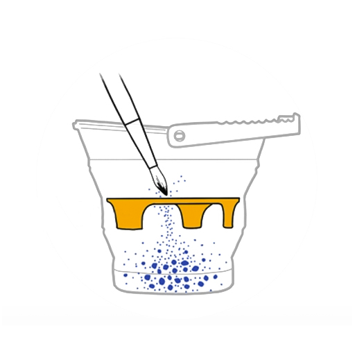 MIJELLO FOLDABLE BRUSH WASHER BUCKET + BASE