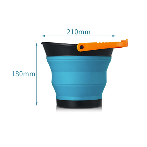 MIJELLO FOLDABLE BRUSH WASHER BUCKET + BASE