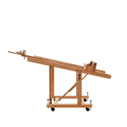 RAW ART MATERIALS TESEO ATELIERSTAFFELEI IN EINEN TISCH UMWANDELBAR