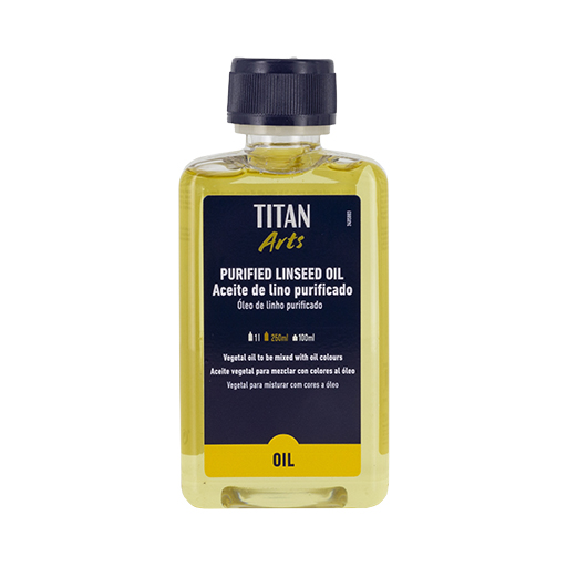 TITAN ARTS ACEITE DE LINO PURIFICADO