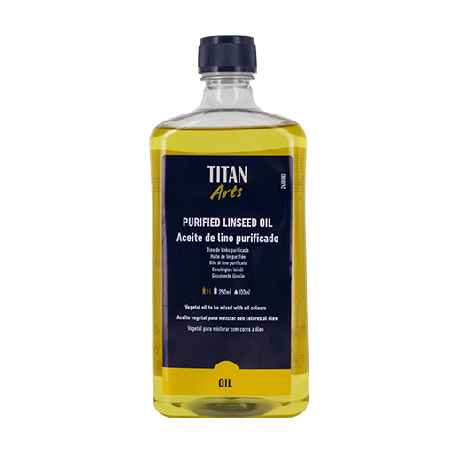 TITAN ARTS ACEITE DE LINO PURIFICADO