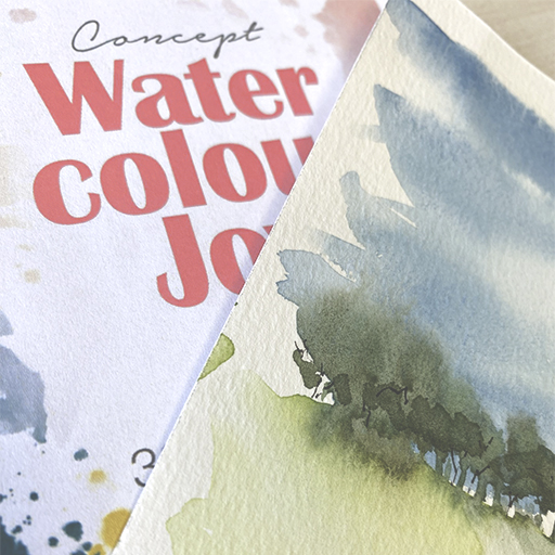 HAHNEMÜHLE CONCEPT WATERCOLOUR JOY PAD GRAIN FIN 300 G