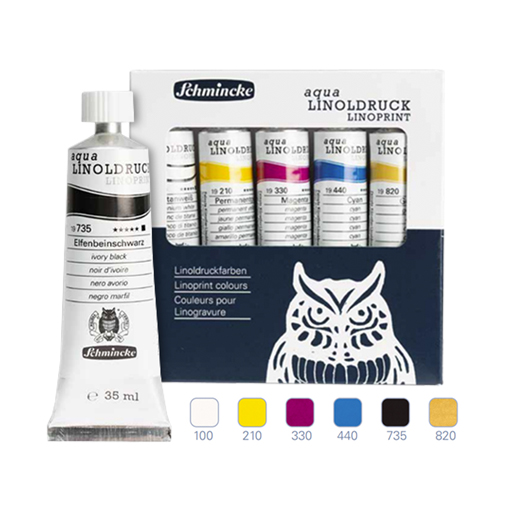 SCHMINCKE LINO CUTTING & PRINTING KIT - SET DE DÉMARRAGE