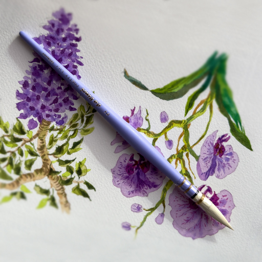 DA VINCI PRETTY LILI EDITION RUNDER AQUARELLPINSEL SERIE 493