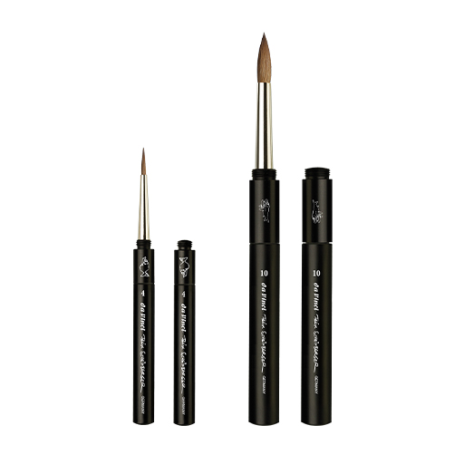 DA VINCI COLINEO FELIX SCHEINBERGER SET OF 2 SYNTHETIC TRAVEL BRUSHES SERIES 11843