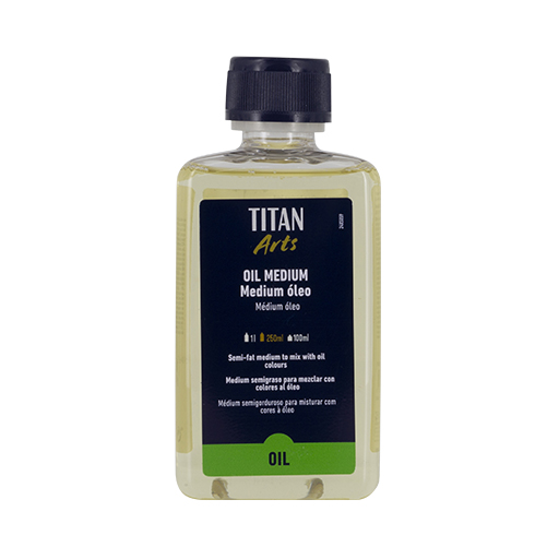 TITAN ARTS MÉDIUM OLEO POUR COULEURS À L'HUILE