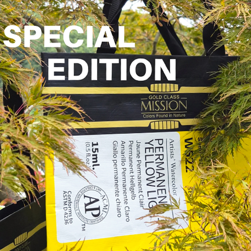 MIJELLO W522 PERMANENT YELLOW LIGHT - SPECIAL EDITION REUSABLE BAG