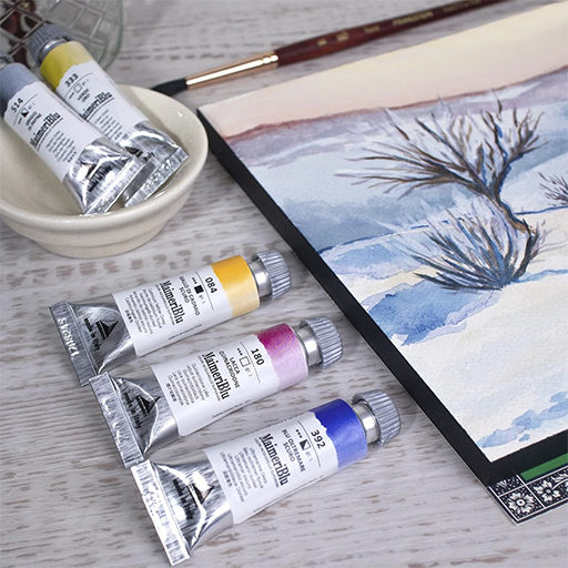 MAIMERI BLU SET INTRODUCTORIO ACUARELA 5 TUBOS 12 ML