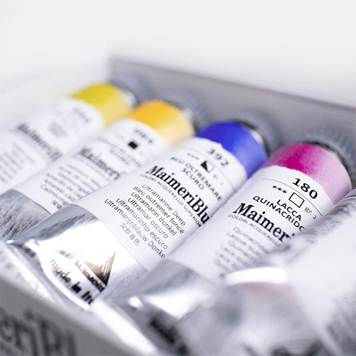 MAIMERI BLU SET INTRODUCTORIO ACUARELA 5 TUBOS 12 ML