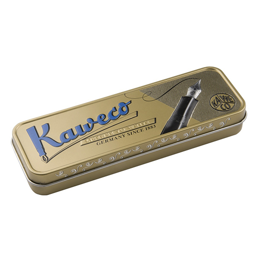 KAWECO PORTE-PLUME AVEC MANCHE EN ALUMINIUM NOIR + PLUME EF