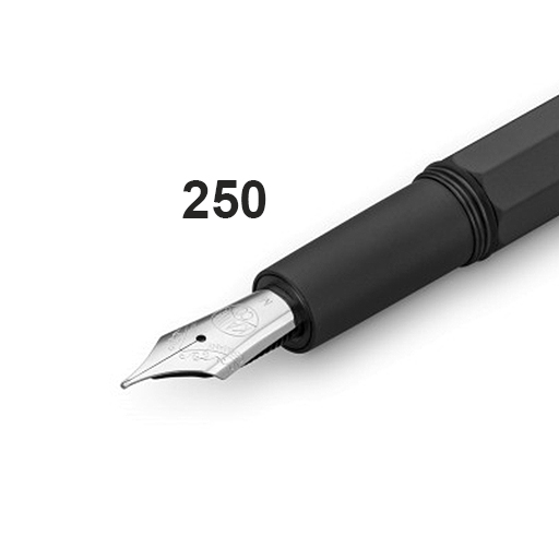KAWECO ORIGINAL PENNA STILOGRAFICA IN ALLUMINIO NERO