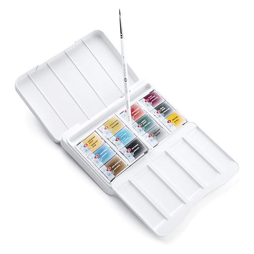 WHITE NIGHTS SET RUSSIAN FAIRY TALES BOÎTE AQUARELLE 12 GODETS