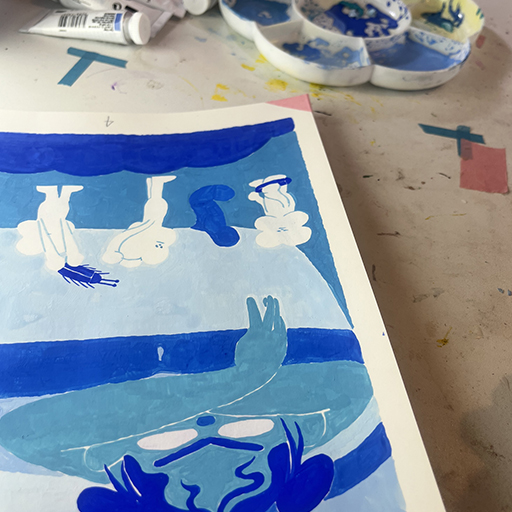 WINSOR & NEWTON DESIGNERS GOUACHE SET SEASCAPES 5 TUBES 14 ML