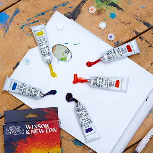 WINSOR & NEWTON ÓLEO ARTISTS SET COLORES WINSOR 5 TUBOS 37 ML