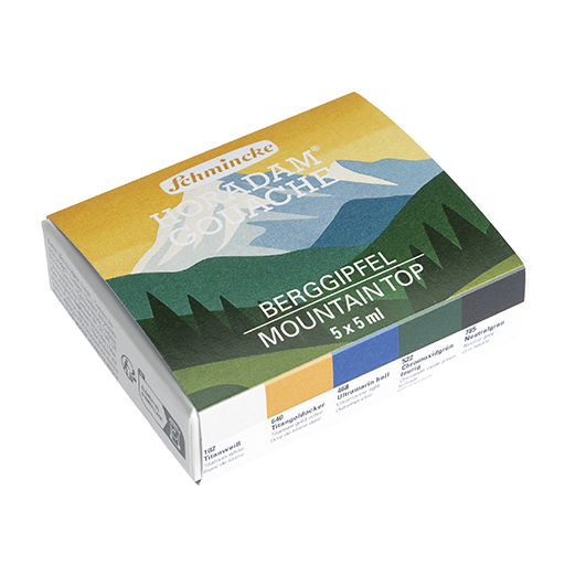 SCHMINCKE HORADAM GOUACHE MOUNTAIN TOP SET - BOX OF 5 X 5 ML TUBES