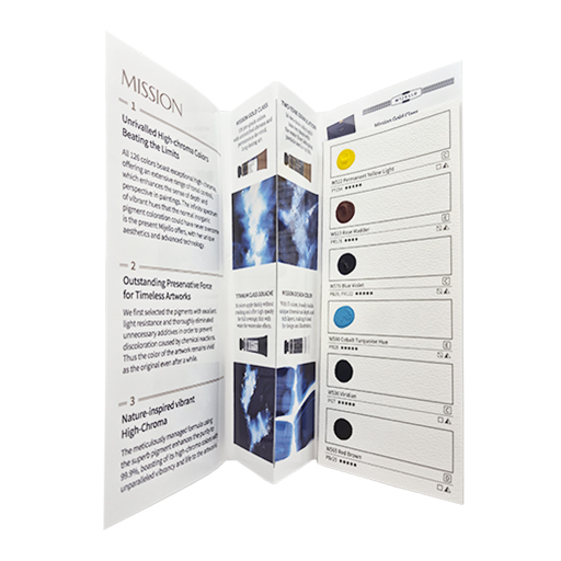 MIJELLO DOT CARD ACQUERELLO MISSION GOLD CLASS TRY IT - 6 COLORI