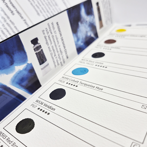 MIJELLO DOT CARD ACQUERELLO MISSION GOLD CLASS TRY IT - 6 COLORI