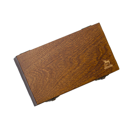 RENESANS CAJA MADERA ACUARELA 36 MEDIOS GODETS + PALETA CERÁMICA + ESPONJA + PINCEL DE VIAJE