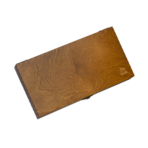 RENESANS SCATOLA LEGNO ACQUERELLI 45 MEZZI GODET + TAVOLOZZA CERAMICA