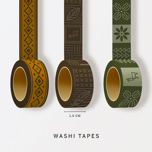 ETCHR THE PERFECT SKETCHBOOK WASHI EDITION CARNET DE DESSIN 300 G + 3 RUBANS WASHI - ÉDITION LIMITÉE