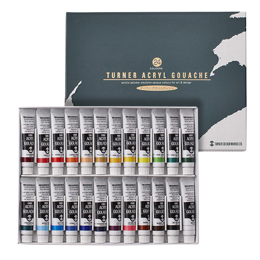 TURNER ACRYL GOUACHE SETS SORTIERTE 11 ML FARBEN TUBEN
