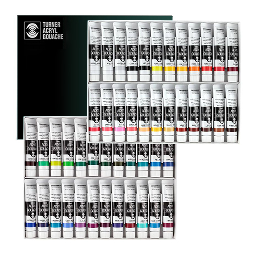 TURNER ACRYL GOUACHE SET COLORI ASSORTITI TUBETTI DA 20 ML