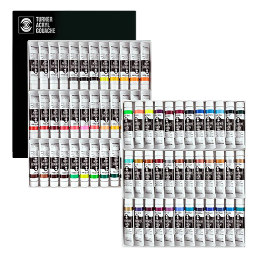 TURNER ACRYL GOUACHE SET COLORI ASSORTITI TUBETTI DA 20 ML