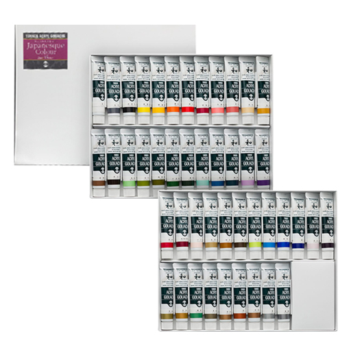 TURNER ACRYL GOUACHE JAPANESQUE SETS SORTIERTE FARBEN 20 ML TUBEN