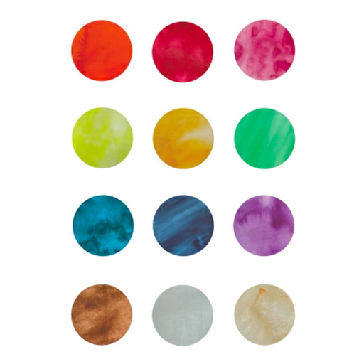 TURNER ARTISTS' WATERCOLOUR JAPANESQUE III SET AQUARELLE 12 TUBES DE 5 ML