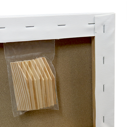 RAW ART MATERIALS ESTUDIO KEILRAHMEN 38 X 19 MM BESPANNT MIT POLYBAUMWOLLE FEINE STRUKTUR SERIE 800