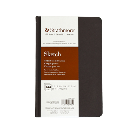 STRATHMORE SKETCH ART BOOK SERIE 400 QUADERNO COPERTINA RIGIDA SCHIZZO 100 G