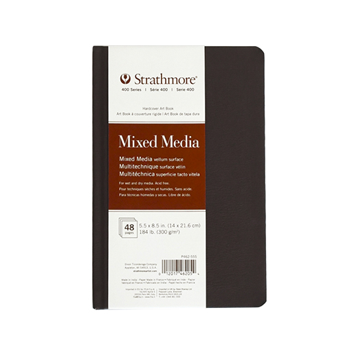 STRATHMORE 400 SERIES MIXED MEDIA ART BOOK HARDCOVER SKETCHBOOK 300 G