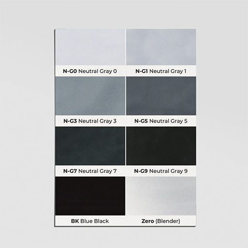OLO SET GRIS NEUTRAL 8 ROTULADORES PERSONALIZABLES