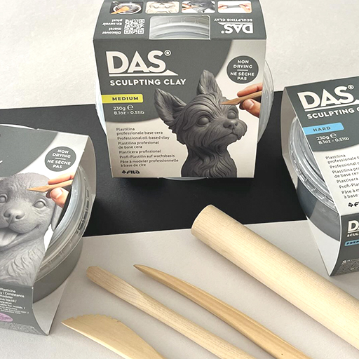 DAS SCULPTING CLAY – MODELLIERMASSE AUF ÖLBASIS