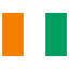 Cote D'Ivoire (Ivory Coast) flag